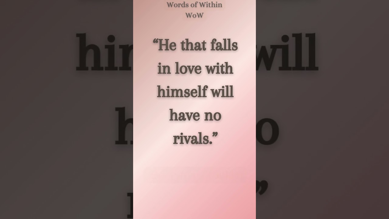 Wow Daily Dose of Wisdom - love - rivals #wisdomoftheday #quotes #everydaywisdom #motivation