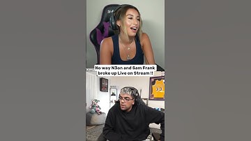 The SAD moment Sam Frank and N3on announces that they BROKE UP !!