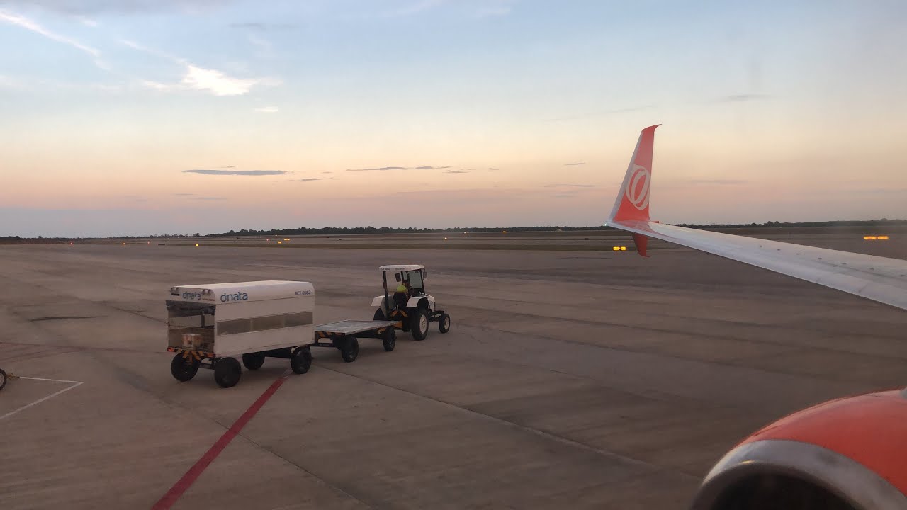 Pouso em Natal (NAT/SBSG) | Boeing 737-800 (PR-GUI) | GOL (@voegol)