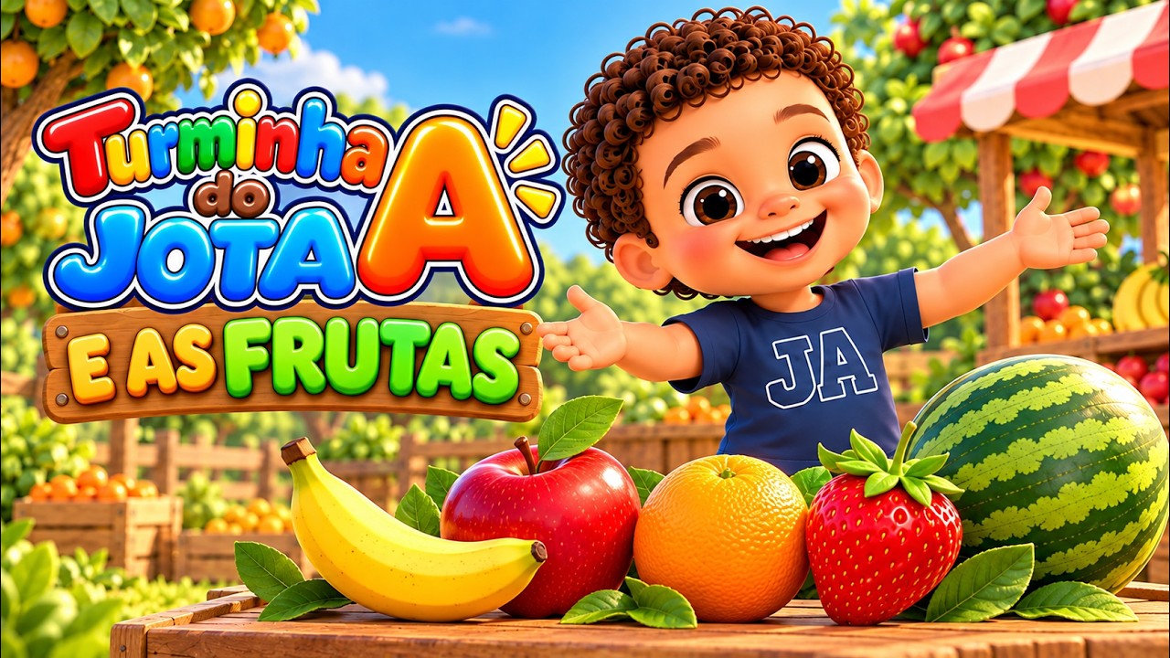 Capa Turminha do JOTA A e as frutas