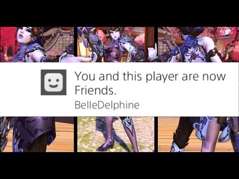 Playing Overwatch With BELLE DELPHINE!!