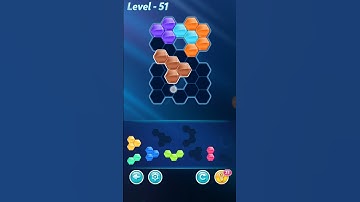 Block Hexa Puzzle Letter Level 51 Walkthrough