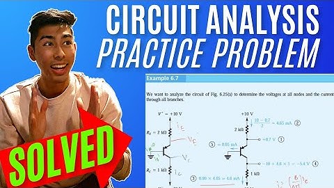 Electronics I (BJP): Example 6.7 We want to analyze the circuit of Fig. 6.25(a) to determine the ...