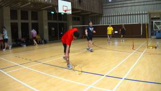 20121209孚瑪FUMA Badminton XDP+陳光VS小慧+阿國1