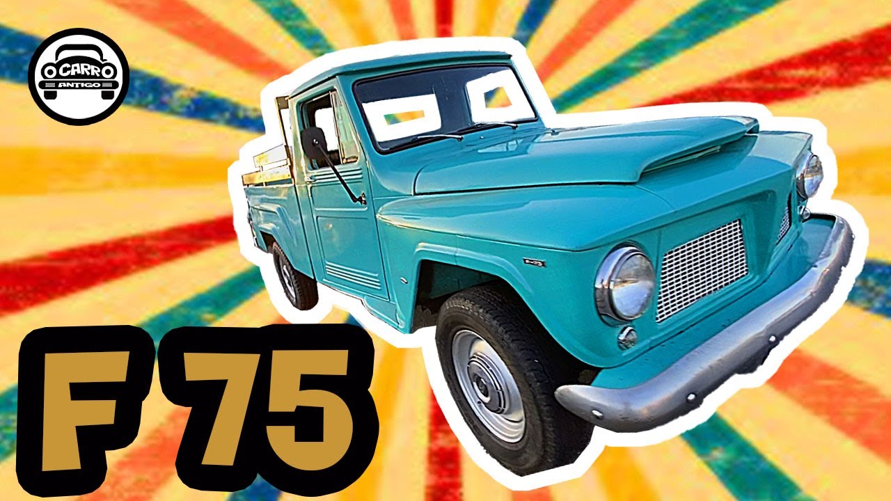 F75 Modelo 1972  Uma Jornada Nostálgica nesse Tesouro Automotivo #f75 #ford #utilitario