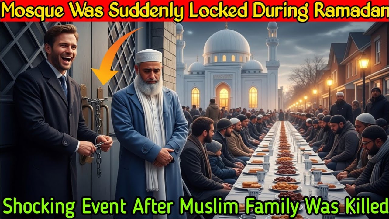 A famous mosque in Canada was suddenly shut down during Ramadan… but a miracle shocked everyone!