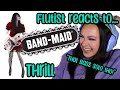 Flute teacher reacts to  bandmaid thrill