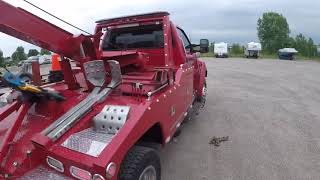 Towing a busted up  box truck w/MWS by McKays Wrecker service 30,354 views 2 years ago 23 minutes