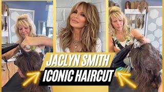 Jaclyn Smith Iconic Haircut Full Tutorial By Coach Kimmy