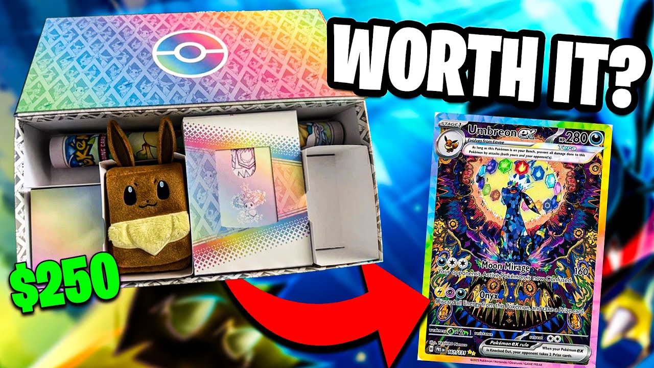 Opening a $250 Prismatic Evolutions Super Premium Collection - YouTube