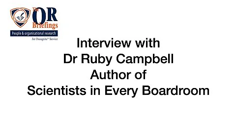 Interview with Dr. Ruby Campbell  - Scientists in ...