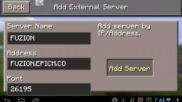 how to join External server in minecraft 0.10.4
