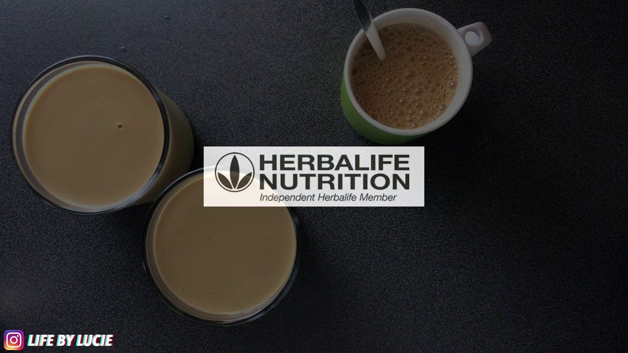 How to make a Herbalife Shake, Tea and Oat Apple Fibre YouTube