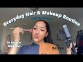 Everyday College Hair and Makeup Tutorial ft. KareCo Brushes!