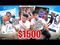 EPIC $1500 IRL BASKETBALL PACK OPENING VS LSK! *PULLED INSANE ROOKIE CARDS*