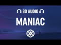 Maniac - Tony Vida &amp; Max Kilian | 8D Audio 🎧