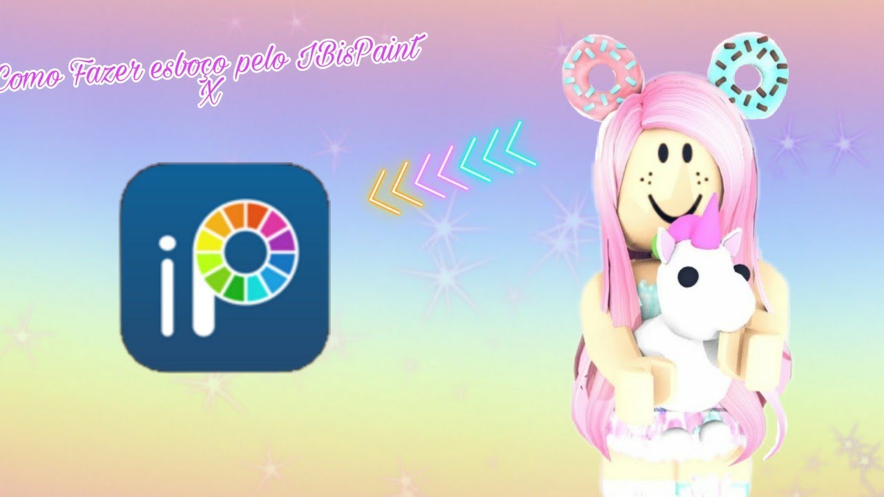 Como fazer esboço no (Ibis paint X!) YouTube