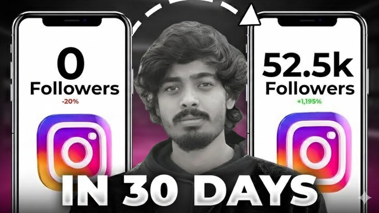 0 to 50K Followers in 30 Days 😱 | Instagram Growth Reality | Fake Account Truth 