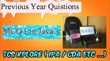 TCS Xplore 2023 - Hands on MCQ IPA (previous year) JAVA #tcs #tcsdigital #tcsion #tcsdigital #itjobs