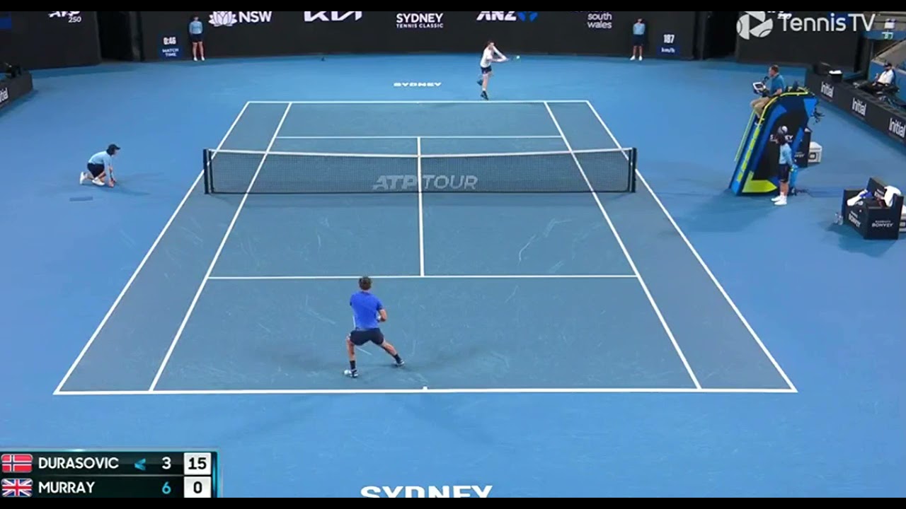 Andy Murray vs Viktor Durasovic SYDNEY 2022 Highlights