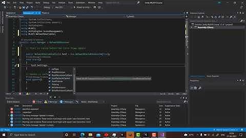 Unity MLAPI Course - Network Variables | Sync Variables | Sync States