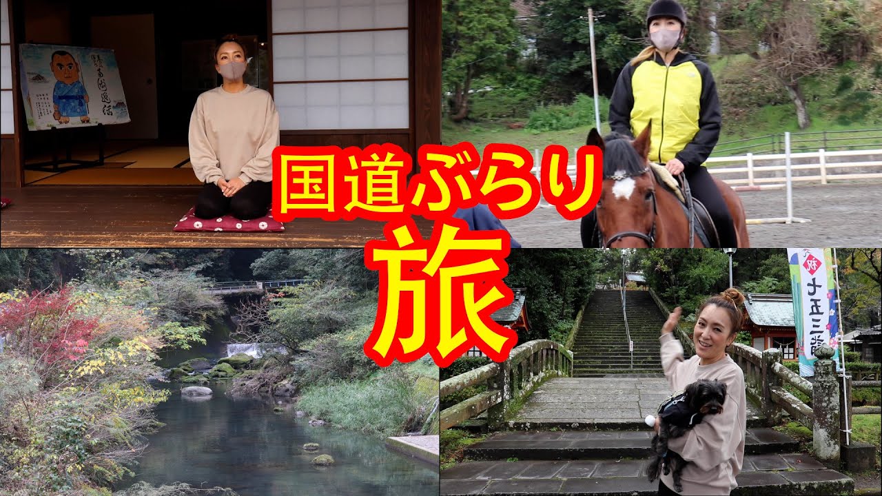 【鹿児島観光VLOG】鹿児島県霧島市国道２２３号線沿いが楽しすぎる！面白すぎる！ 【鹿児島情報誌LEAPコラボ】  【鹿児島神宮】【西郷どん村】【霧島高原乗馬クラブ】【塩浸温泉龍馬公園】