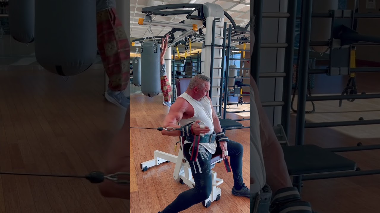 One arm Crossbody cable press is a great way to isolate the chest for maximum focus and contraction