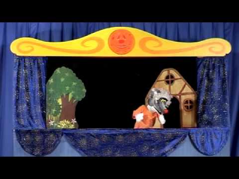 Borstu Finger Puppets Little Red Riding Hood Story Baby Story Time Props Cartoon Theater Muñeca Suave Juguetes educativos para niños Hechos de Felpa y Madera 4 Piezas/Juego