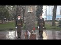 Ранковий церемоніал вшанування загиблих українських героїв 17 грудня