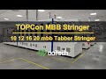 Topcon 10bb16bb20bb solar cell tabber stringer solar panel making machine solarmakingmachine