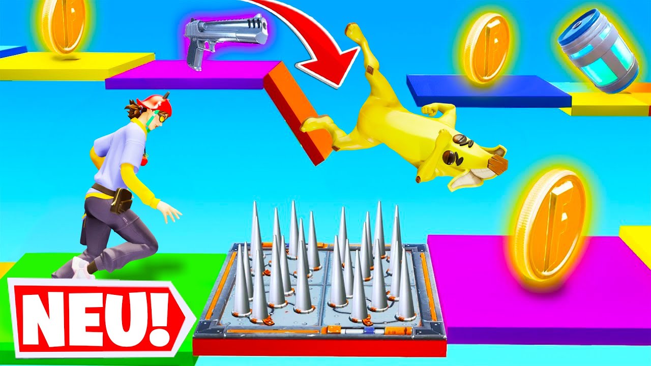 10.000 MINIGAMES in EINER MAP! #fortnite