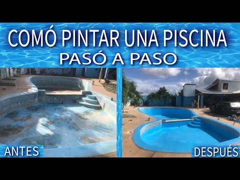 Como Pintar una Piscina Pasó a Paso