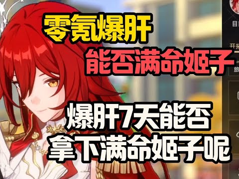 零氪爆肝能否满命姬子启行？#原神#派蒙#GenshinImpact#游戏