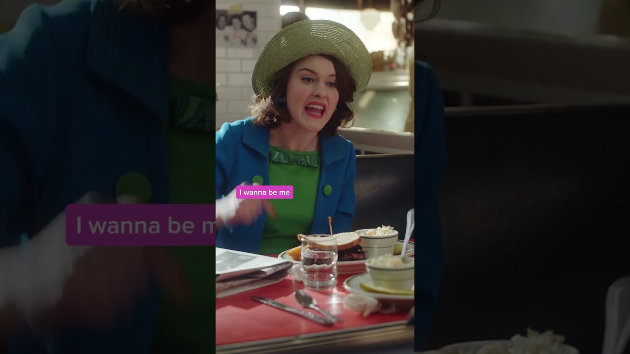 You tell 'em, Midge! | The Marvelous Mrs. Maisel