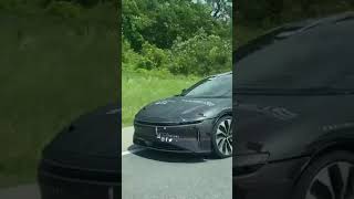 &#39;Camouflaged&#39; Lucid Air Spotted #shorts