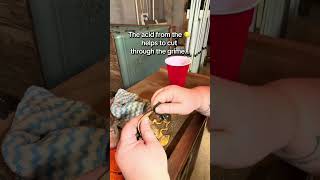 Old Hardware Cleaning Hack 🍋 🧂