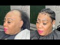 This was the most challenging hairstyle yet 😓  | Alopecia Goddess Braids |