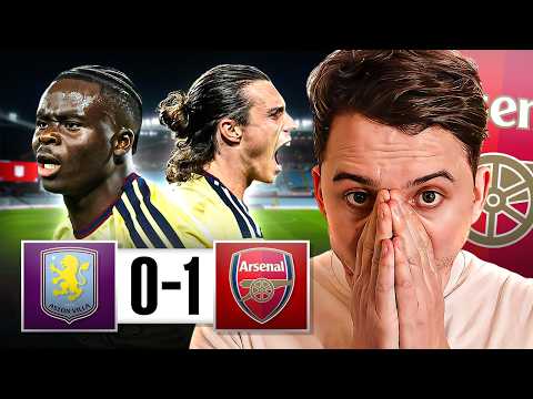 ARSENAL CAN'T BE STOPPED!! Saka & Calafiori SHINE! Arsenal 1-0 Aston Villa