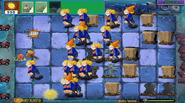 Plants VS Zombies Mod Plantas vs Guerreros Z - Gameplay Walkthrough Part 2