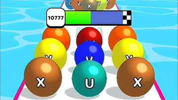 AZ Run 💥 ABC Runner All Levels Gameplay Walkthrough (Android Ios) 10767