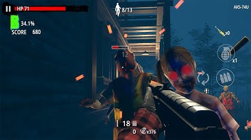 Zombie Hunter D-Day Android Gameplay #1