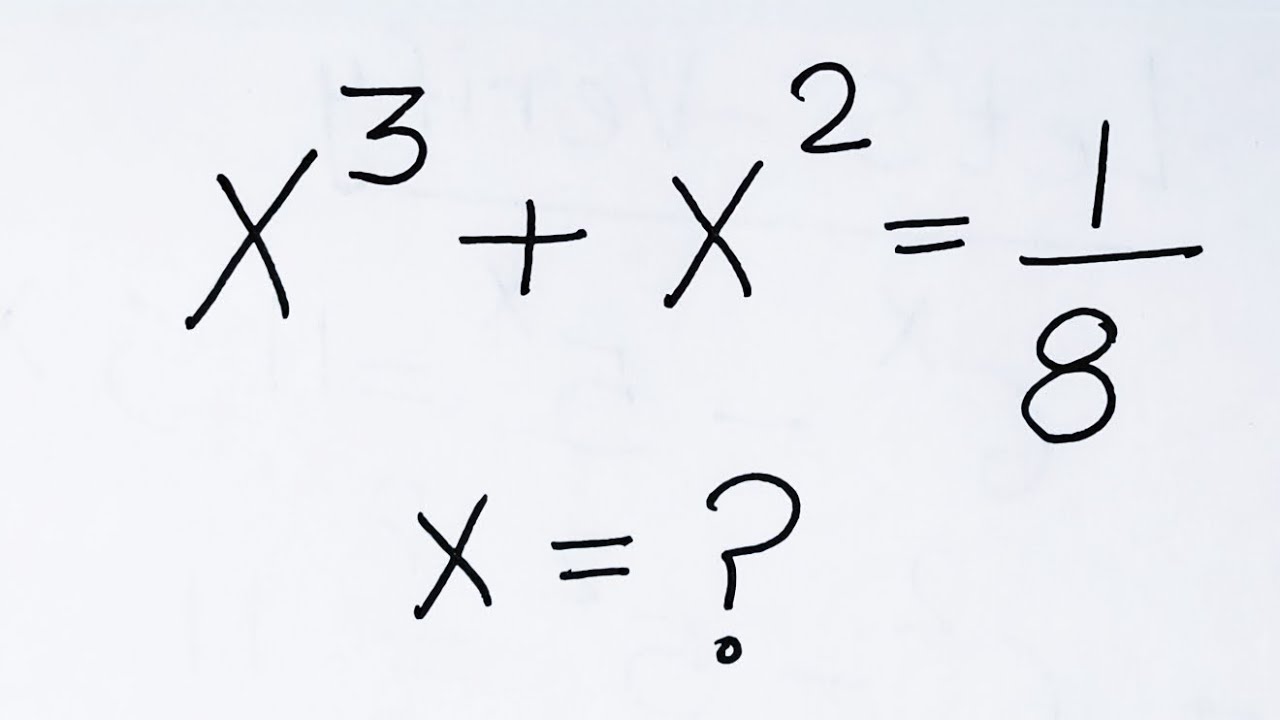 95% failed to solve | Germany Can you solve🤔? | Find X | Olympiad maths |