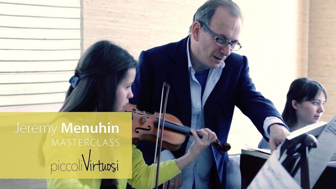 Jeremy Menuhin Masterclass: Mozart sonata for piano & violin in G Major K. 301