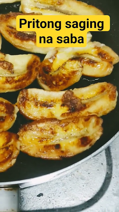 Frying Saba Banana #markcollections #foodie #banana #friedbanana #saba #sagingsaba #food