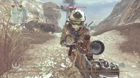 MW2 - M21 EBR Action On Afghan [2020]