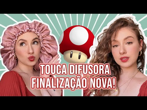 Satin DIFFUSER CAP - Styling Routine for WAVY HAIR | Bellinha Oliver
