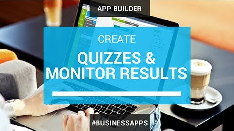 Creating Quizzes in Your App