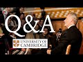 Jordan Peterson Q&A at Cambridge's Caius College