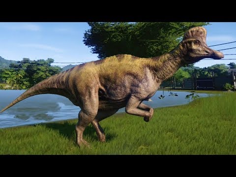 Jurassic World Evolution - Corythosaurus Gameplay (PS4 HD) [1080p60FPS]