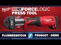 Milwaukee Press Tool - How to Install a Posi-Temp Shower Valve - Plumbersstock.com